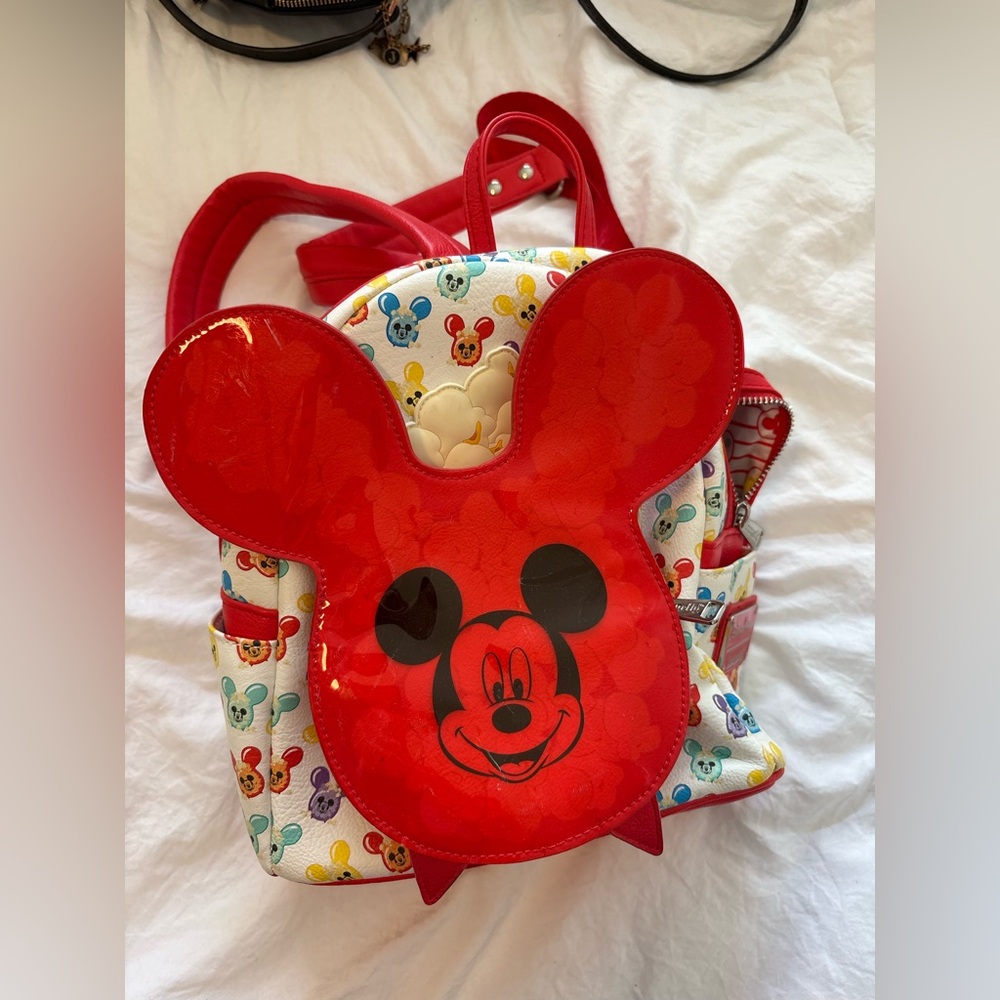 Red Mickey Mouse Backpack - image 1